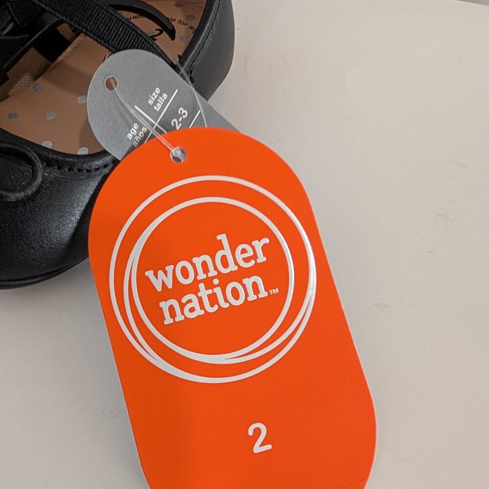 Lot of 2 Pairs of Girls Shoes NWT Size 2 - Picture 3 of 7